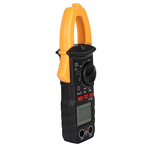 Akozon ST180 Digital Clamp Multimeter, AC/DC -Spannungsmesser, Intelligentes Amperemeter -Voltmeter Ohmeter mit Hintergrundbeleuchtung und Taschenlampe von Akozon
