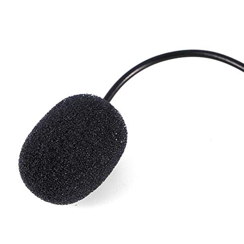 Akozon Schwarzes Externes 3,5-mm-Mikrofon, Clip-on-Mikrofon-Adapterkabel für GoPro Hero4 3 3 von Akozon