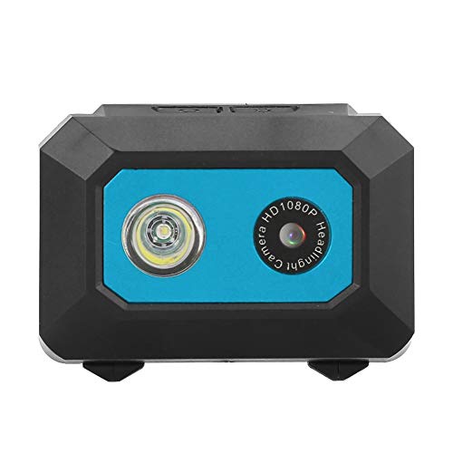 Akozon -Sportkamera, Super HD 1080P DV Sport-Kopfkamera, Action-Camcorder, DVR-Recorder (Schwarz Rot) (Schwarz und blau) von Akozon