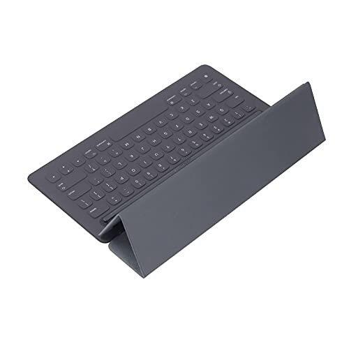 Akozon Tablet-Tastatur, Tragbar, Schwarz, Intelligente Tastatur für IOS-Tablet, 12,9 Zoll, Erste, Zweite Generation, Pro, 12,9-Zoll-Tastatur, 2. Generation von Akozon