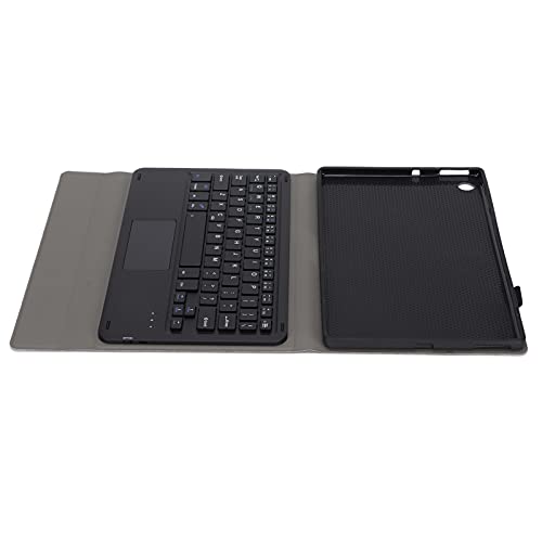 Akozon Touchpad-Tastaturhülle für M10 FHD Plus 10,3 Zoll X606f Tablets, Schlanke, Leichte Standabdeckung mit Abnehmbarer Wi-Fi-Tastatur für -Tablets (Black) von Akozon
