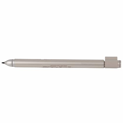 Akozon Tragbarer Eingabestift mit Schwebefunktion, 2048 Druckempfindlichkeit, Aluminiumlegierungsmaterial, Kompatibel mit 240 G6 und Verschiedenen EliteBook- und ProBook-Modellen von Akozon