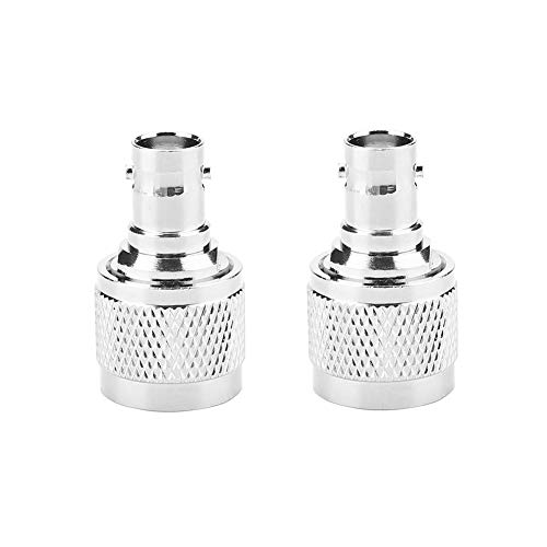 Akozon Typ N auf BNC-Adapter 2pcs Typ N auf BNC-Buchse HF-Stecker Koaxial Adapter Test Converter Akozon Typ N auf BNC-Adapter 2pcs Typ N auf BNC-Buchse HF-Stecker Koaxial Adapter Test Converter von Akozon