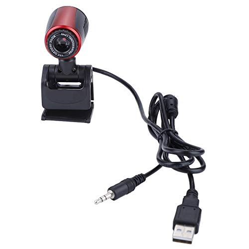 Akozon USB 2.0 mit MIC 16MP HD Webcam Webkamera Cam 360 ° für Computer PC Laptop für Skype/MSN für PC, Laptop, Desktop für Videoanrufe, Aufzeichnung, Konferenzen, Gamin von Akozon