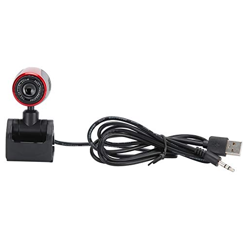 Akozon USB Kamera 2.0 mit MIC 0.3 Millionen Pixel HD-Webcam Webkamera Cam 360 ° für Computer PC Laptop für Skype/MSN von Akozon