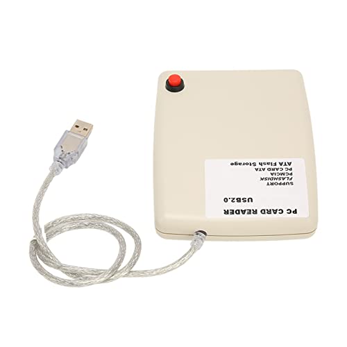Akozon USB2.0-PCMCIA-Kartenleser, 68-poliger 20G-USB-Adapter für PC-Unterstützung, Externer Speicherleser, Starker Chip, Plug-and-Play-A für S Orage 68-poliger USB-Adapterkonverter von Akozon