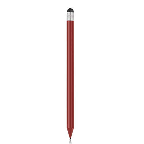 Akozon Universeller Kapazitiver Touchscreen-Eingabestift, Weiche Gummispitze, Geeignet für, Tablets, PC, Pads – Grün (Rot) von Akozon