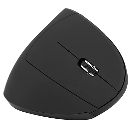 Akozon Vertikale Maus 2,4 GHz, Kabellos, Optisch 1600 DPI, Ergonomische Gaming-Mäuse ohne Verzögerung für PC, Laptop, weiß mit 6 Tasten, USB-Empfänger, 800, 1200, 1600 DPI, 3 von Akozon