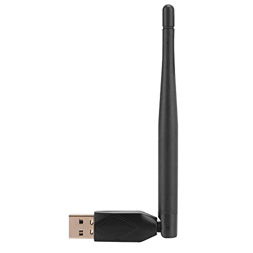 Akozon WLAN-Adapter, GTMEDIA MT7601 WLAN-Antenne, USB-Empfängerantenne aus Kunststoff, Gute Stabilität, 150 Mbit/s, für -S2-Netzwerk, 150 Mbit/s, WIN2K, XP, Vista, WIN7, Linux von Akozon