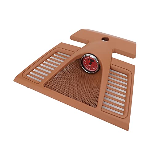 Akozoncognac Dash Clock Kühlergrillabdeckung 970 552 151 01 2S0 Auto Innenraumzubehör für 2010 2016 für zu Hause (schwarze Stoppuhr) (weiße Stoppuhr) (gelbe Stoppuhr) (grüne Stoppuhr) (dunkelrote von Akozon