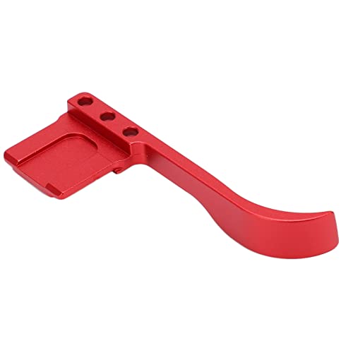 Aluminiumlegierung Kamera Daumengriff Griff Kaltschuhhalterung für A7C -Upgrade -Zubehör (Rot) von Akozon