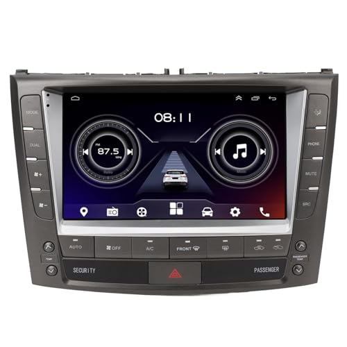 Auto-Stereo-Touchscreen, 9 Zoll, 2 GB, 32 GB ROM, Auto-GPS-Navigation für IS200 IS250 2005–2012 von Akozon