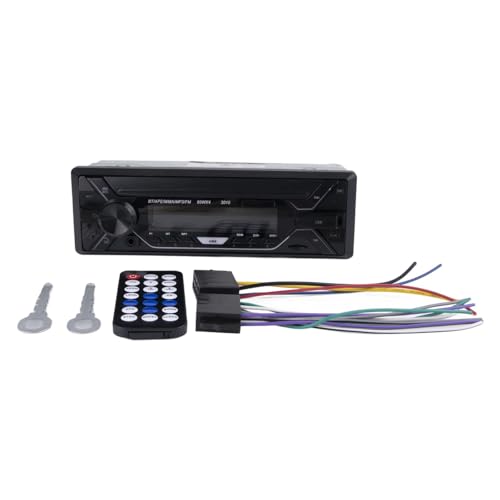 Autoradio-Empfänger, Auto-Bluetooth-Player Single Din 12V/24V MP3-Player FM-Radioempfänger mit Einstellbarer Hintergrundbeleuchtung Autoradio-Empfänger, Auto-Bluetooth-Player Single Din 12V/24V MP3-Player FM-Radioempfänger mit Einstellbarer Hintergrundbeleuchtung von Akozon