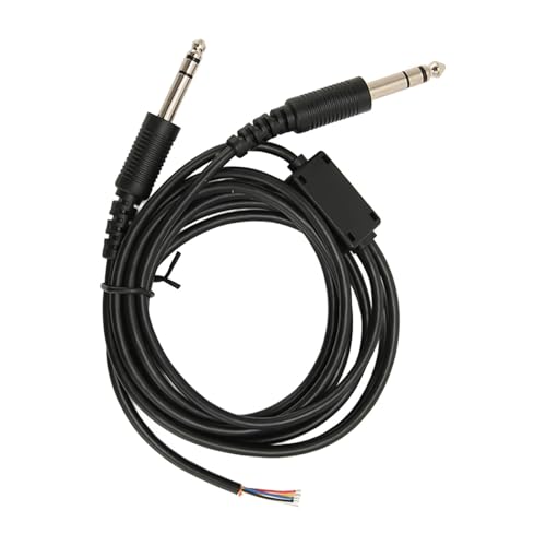 Aviation Headset Ersatz, AVCOMM Pilot Dual GA Stecker Kopfhörer DIY Kabel 6,6 Fuß für David Clark Aviation Headset Ersatz, AVCOMM Pilot Dual GA Stecker Kopfhörer DIY Kabel 6,6 Fuß für David Clark von Akozon