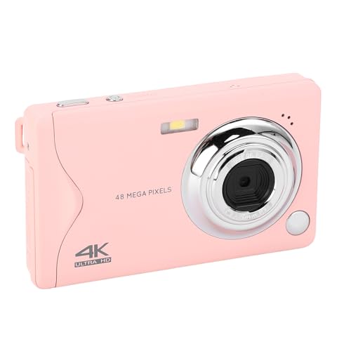 Digitalkamera 4K-Video 48 MP Fotos Autofokus 3-Zoll-TFT-Bildschirm 16-Fach Zoom Kompaktkamera mit MP3-Player von Akozon