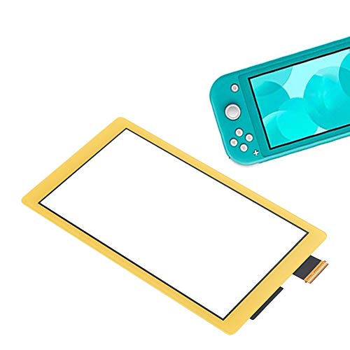 Display für Transfer Lite Gamepad-Controller, ABS-Touchscreen-Freizeitgerät, Systemzubehör für Transfer Lite, Ersatzelemente, Add-Ons-Sets (Yellow) von Akozon