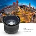 Akozon Fischaugenobjektiv, 58 Mm 0,35 X Fischaugen-Superweitwinkelobjektiv für SLR-DSLR-Kamera, Schwarz Akozon Fischaugenobjektiv, 58 Mm 0,35 X Fischaugen-Superweitwinkelobjektiv für SLR-DSLR-Kamera, Schwarz von Akozon