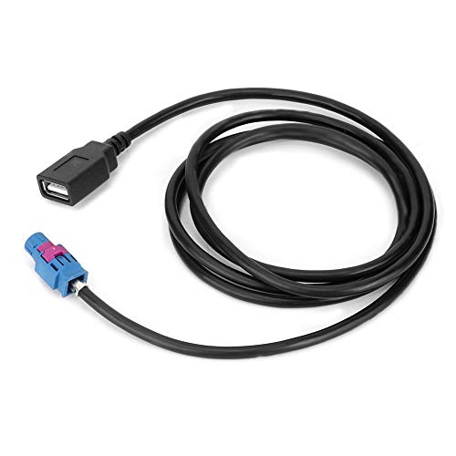 Akozon Host-USB-Kabel, langlebiges Auto Host-Steuerbildschirm USB-Kabel Schwarzes Auto-Host-Bildschirm USB-Leitung Fit für Peugeot 308 308s 408 RCC von Akozon