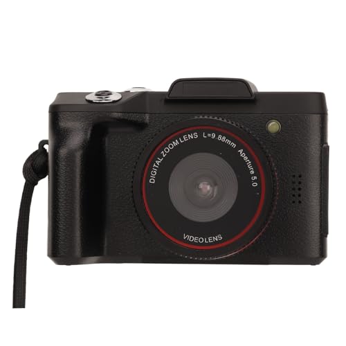 Akozon Intelligente Digitalkamera, 1080P, 16 MP HD, Multi-Achsen-Anti-Shake, Gyroskop-Anti-Shake-Mechanismus, Kompaktkamera von Akozon