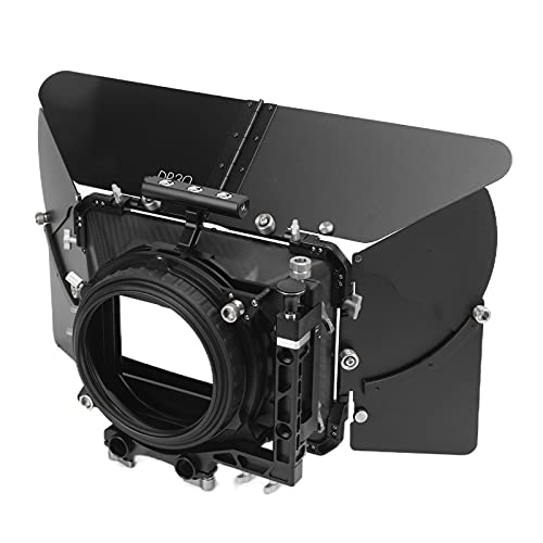 JTZ DP30 4X4 Schwenkbare Mattebox aus Kohlefaser mit Stangenadapter, Robuste und Langlebige Struktur, 90-Grad-Design, DREI Lichtschranken, Verstellbare Mattebox, Universelle JTZ DP30 4X4 Schwenkbare Mattebox aus Kohlefaser mit Stangenadapter, Robuste und Langlebige Struktur, 90-Grad-Design, DREI Lichtschranken, Verstellbare Mattebox, Universelle von Akozon