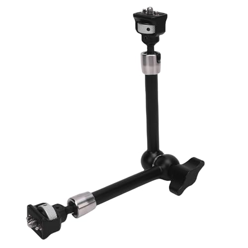 Kamera -Artikulierung Arm mit 11 Zoll Aluminiumlegierung DSLR -Halterung mit Schrauben und Lokalisierung von Stiften für Fotografie -Videografie Kamera -Artikulierung Arm mit 11 Zoll Aluminiumlegierung DSLR -Halterung mit Schrauben und Lokalisierung von Stiften für Fotografie -Videografie von Akozon