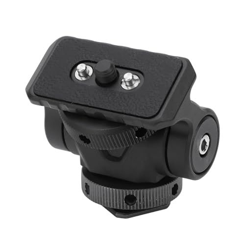 Kamera -Bildschirmhalter Montiermontage Einstellbare Dämpfung 360 Grad Rotation Stabilisatorhalterung für Kaninchenkäfigfüllung Lichtfotografie Zahnrad von Akozon