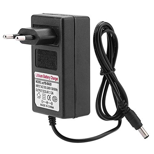 Lithium-Akku-Ladegerät 8 4 V 2 A Ionen-Ersatz-Lithium-Ionen-Ladegerät Adapter für Spielzeugauto-Balance Zum Sicheren und Schnellen Aufladen von Stirnlampen Britische Vorschriften von Akozon