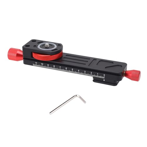 Makrofotografie Rail Slider Hochgenauigkeit Aluminiumlegierung Schnellfreisetzung mit 1/4 Schraubenloch für Spiegellose Kameras Makrofotografie Rail Slider Hochgenauigkeit Aluminiumlegierung Schnellfreisetzung mit 1/4 Schraubenloch für Spiegellose Kameras von Akozon