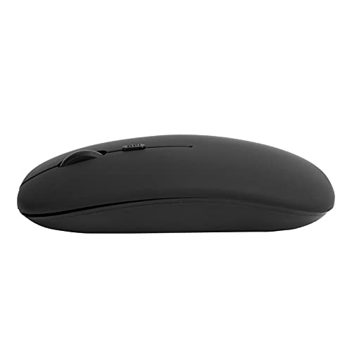 Akozon Maus, Schwarz Kabellos 5.0 Silent Office für Maus, Laptop Mute Optical Tracking Maus Logitech OS X/Mi/Tablets Technologie Tablets Laptops von Akozon
