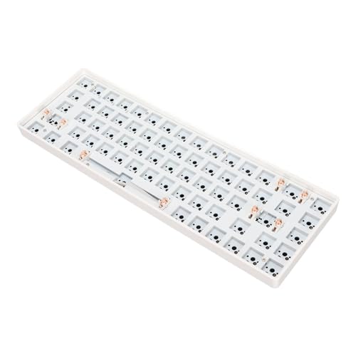 Modulare Mechanische Tastatur mit 68 Tasten, DIY Ki 2,4 G Kabellose Kabelgebundene Gaming-Tastaturen, 65 Prozent Layou-Schalter, Ho-Swap-Benutzerdefiniert, 65% mit Boom Silencer von Akozon