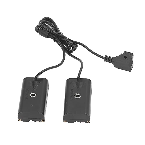 NP F Dummy-Batterie D Tap to NP F550 Dummy-Batterie 2-in-1-DC-Koppler LED-Licht-Digitalkamera-Dummy-Batterie Für Atomos V NP F Dummy-Batterie D Tap to NP F550 Dummy-Batterie 2-in-1-DC-Koppler LED-Licht-Digitalkamera-Dummy-Batterie Für Atomos V von Akozon