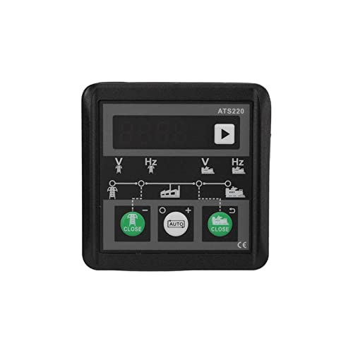 Outdoor -Generator -Controller, ATS220 AC30-300V Mains Enset Power Automatic Switch E Dual Energy Controller Modul mit LED Anzeige Outdoor -Generator -Controller, ATS220 AC30-300V Mains Enset Power Automatic Switch E Dual Energy Controller Modul mit LED Anzeige von Akozon
