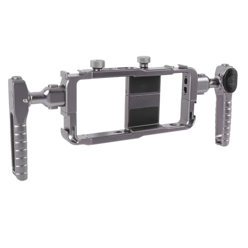 Phone Video Rig Kit Dual Griff Stabilisator Fotografie für Smartphone -Video von Akozon