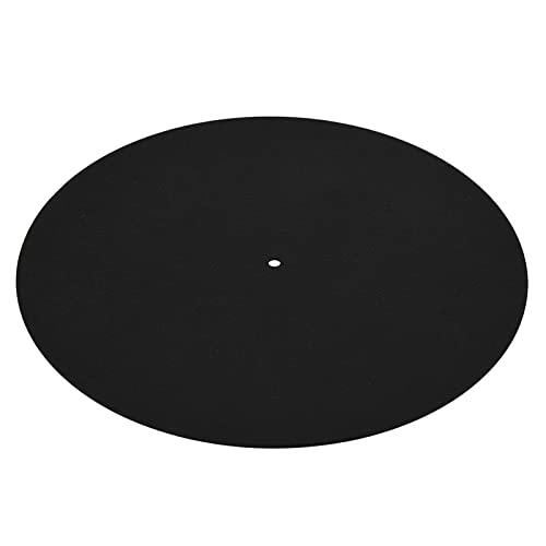 Plattenspieler-Matte, 1 Stück Ultradünner antistatischer Plattenspieler PCS Ultradünnes -Pad Antistatische Platte flache weiche Matte Filz Plattenteller flache weiche Matte Plattenspieler-Matte, 1 Stück Ultradünner antistatischer Plattenspieler PCS Ultradünnes -Pad Antistatische Platte flache weiche Matte Filz Plattenteller flache weiche Matte von Akozon
