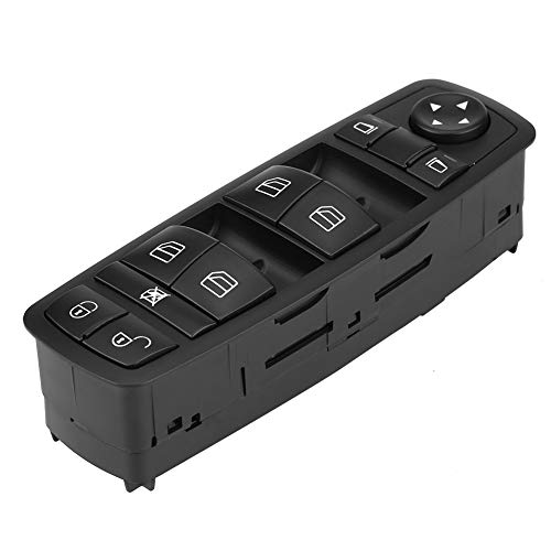 Power Master Fensterschalter 1698206610 ABS Kunststoff Linkslenker Power Master Fensterschalter für W169 W245 GL X164 ML W164 R W251 von Akozon