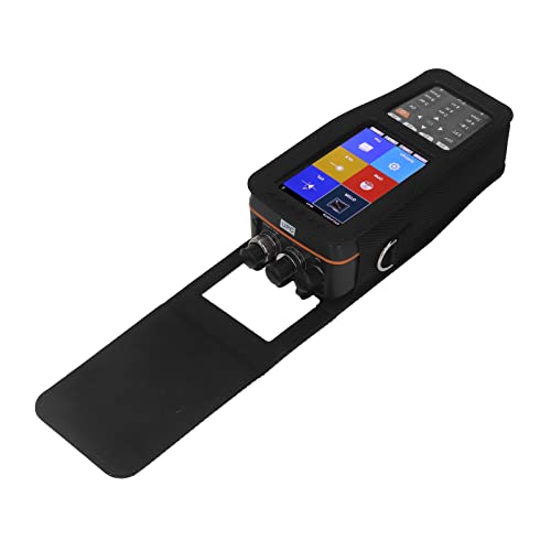 Professionell 4 in 1 Optische Zeitdomäne Reflektometer OTDR -Glasfaser -Kabel Tester mit 0 60 Km Messbereich 3 97in Touch SN USB Schnittstelle und Zubehör Kit (EU-Stecker 110-240V) von Akozon