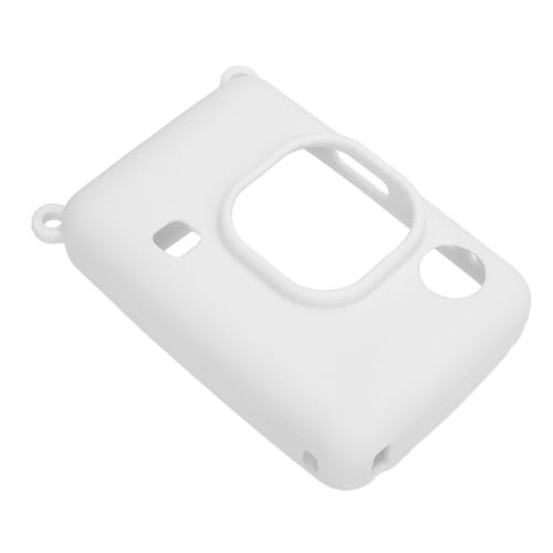 Silikon-Schutzhülle für LIPLAY Sofortbildkamera, Weiche Gehäuseabdeckung für Zubehör (White) von Akozon