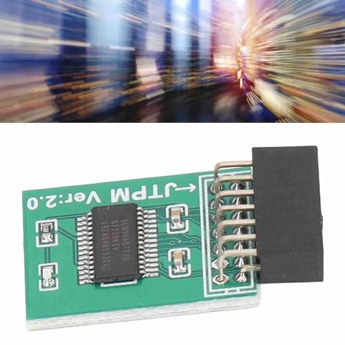 TPM 2.0-Modul, T P LPC-Schnittstellenmodulplatine für Win11 Green M Board für MSI Strong Encryption 14 Pin von Akozon