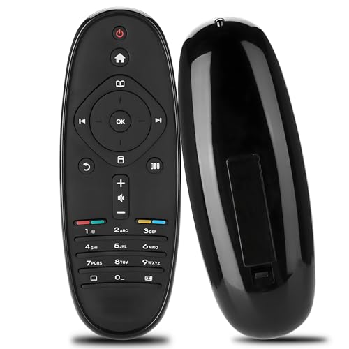 TV-Fernbedienung, Ersatz-LCD-LED-HD-TV-Fernbedienung Original RC2683203-01 RC2683204-01 TV-Ambilight-Steuerung für LCD-LED-Fernseher Smart TV TV-Fernbedienung, Ersatz-LCD-LED-HD-TV-Fernbedienung Original RC2683203-01 RC2683204-01 TV-Ambilight-Steuerung für LCD-LED-Fernseher Smart TV von Akozon