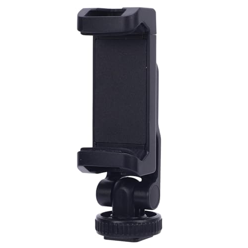 Telefonstativ -Mount -Adapter Dual Cold Shoe V Groove Design Secure Hold Hold 1/4 -Zoll -Schraube für Vlogging und Fotografie Telefonstativ -Mount -Adapter Dual Cold Shoe V Groove Design Secure Hold Hold 1/4 -Zoll -Schraube für Vlogging und Fotografie von Akozon