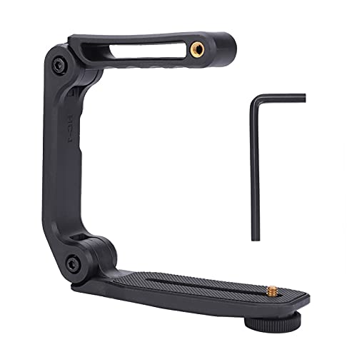 U Grip Video Filming, für ORDRO UGrip Filming Camera Handle Handheld Bracket Holder Stabilizer Grip Rig Support für Nikon Pentax DSLR Camcorder von Akozon