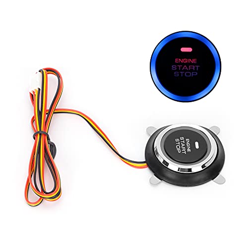 Universal Keyless Entry Zündung Starter Schalter 12V Motor Start Stop Druckknopf für Auto Universal Keyless Entry Zündung Starter Schalter 12V Motor Start Stop Druckknopf für Auto von Akozon