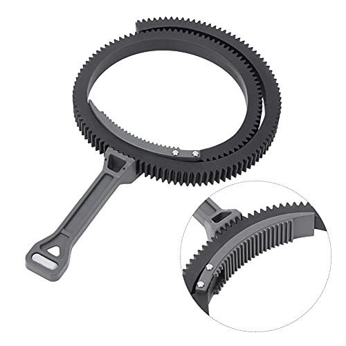 Verstellbarer Zoom-Follow, Robuster Kunststoff, Fokussierung, Edelkrone Focus One Griff Hebelhebel mit Zahnkranz für DSLR-Kamera, Verstellbarer Gürtel, 46 Mm, 110 Mm Objektiv, Verstellbarer Zoom-Follow, Robuster Kunststoff, Fokussierung, Edelkrone Focus One Griff Hebelhebel mit Zahnkranz für DSLR-Kamera, Verstellbarer Gürtel, 46 Mm, 110 Mm Objektiv, von Akozon