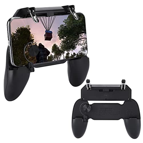 W11 Mobile Gamepad, Konsolen-Handheld-Helfer Neue W11 Chicken Eating Controller-Spiele und Umgebung für Android PUBG von Akozon