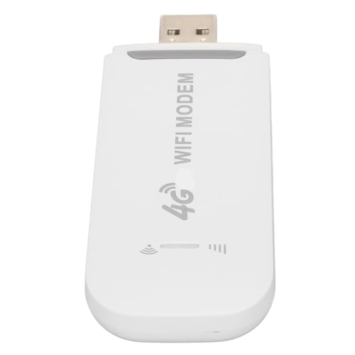 Akozon 4G LTE Router - Weiß - USB - 150 Mbit/s - 10 Benutzer - Tablet, Laptop, Smartphone - drahtlos (4G LTE, 3G) von Akozon