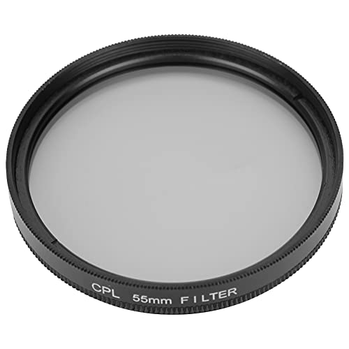 Zirkularer Polarisationsfilter CPL-Objektivfilter DSLR-Kamera Polarisationsfilter für für/für Nikon/für/für/für für für Fuji-Kamera(55mm) von Akozon