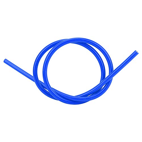 zündkabel 7mm blau + Zündkabel, Silikon Funkenzündkabel Draht Auto Autozubehör Ersatzteil 8mm(Blau) von Akozon