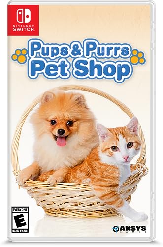 Pups & Purrs Pet Shop for Nintendo Switch Pups & Purrs Pet Shop for Nintendo Switch von Aksys Games