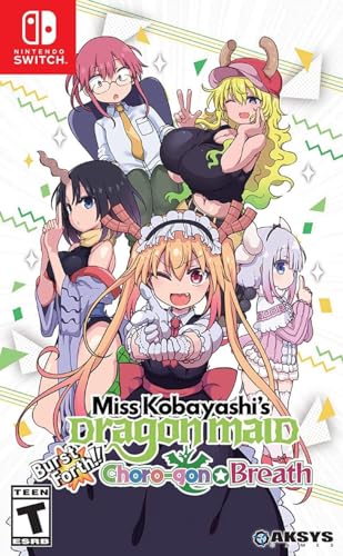 Miss Kobayashi's Dragon Maid: Burst Forth!! Choro-gon☆ Atem (Schalter) von Aksys