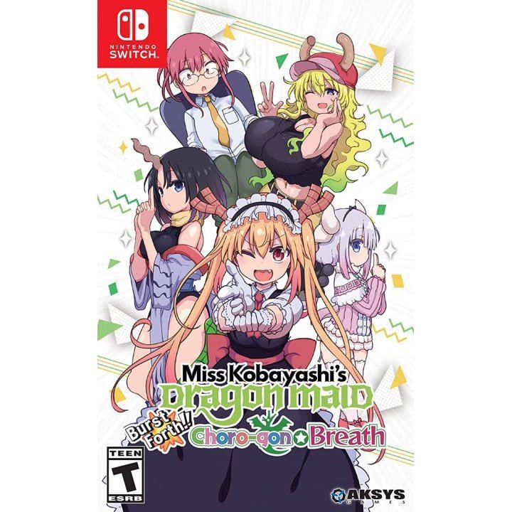 Miss Kobayashi’s Dragon Maid: Sakuretsu!! Chorogon Breath von Aksys